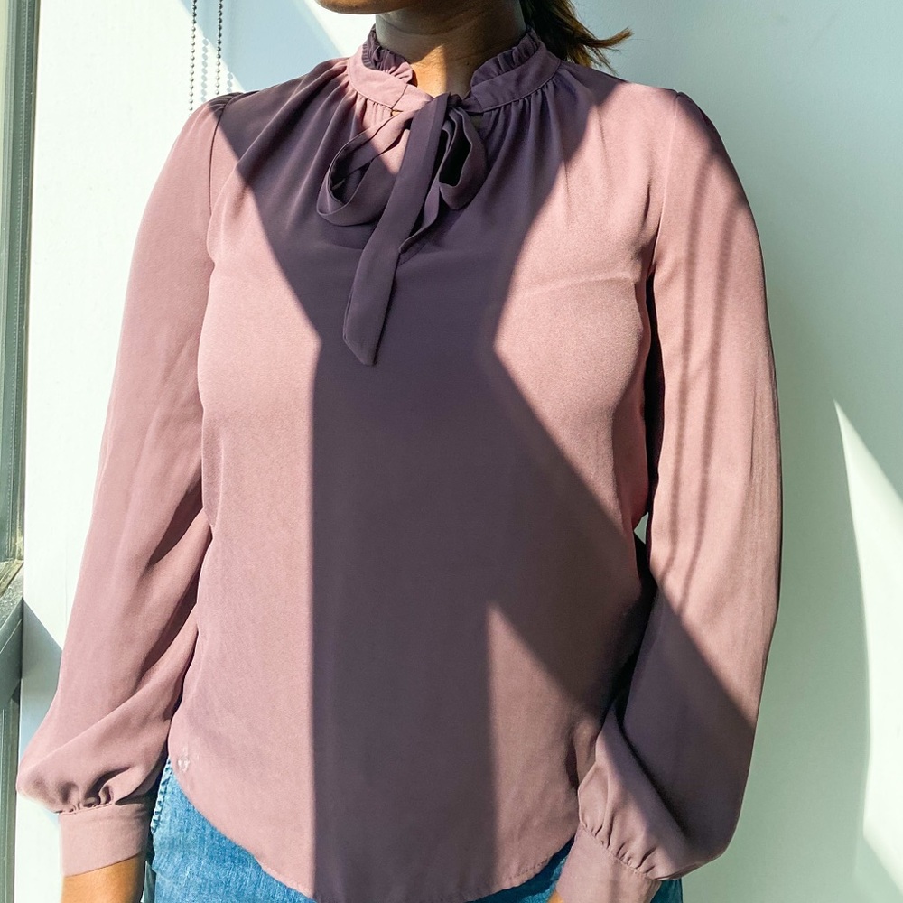 Pussycat bow blouse